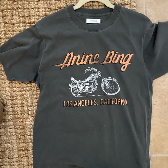 Anine Bing Tops - Anine Bing motorcycle tee